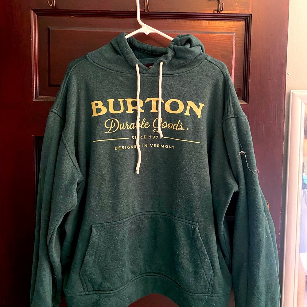 Burton Forest Green Hoodie - Size XL